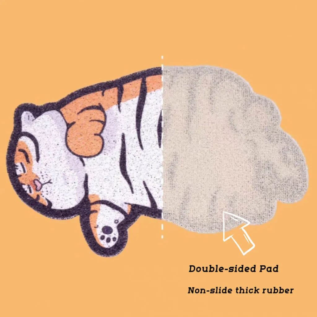 Tiger Shaped Cat Litter Pad