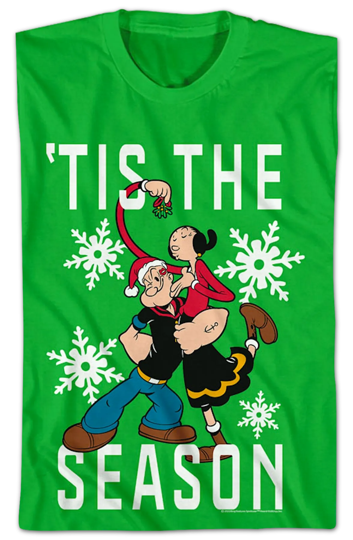 'Tis The Season Popeye T-Shirt