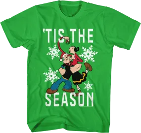 'Tis The Season Popeye T-Shirt