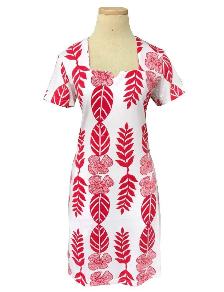 Tropical Organic Jersey Dress