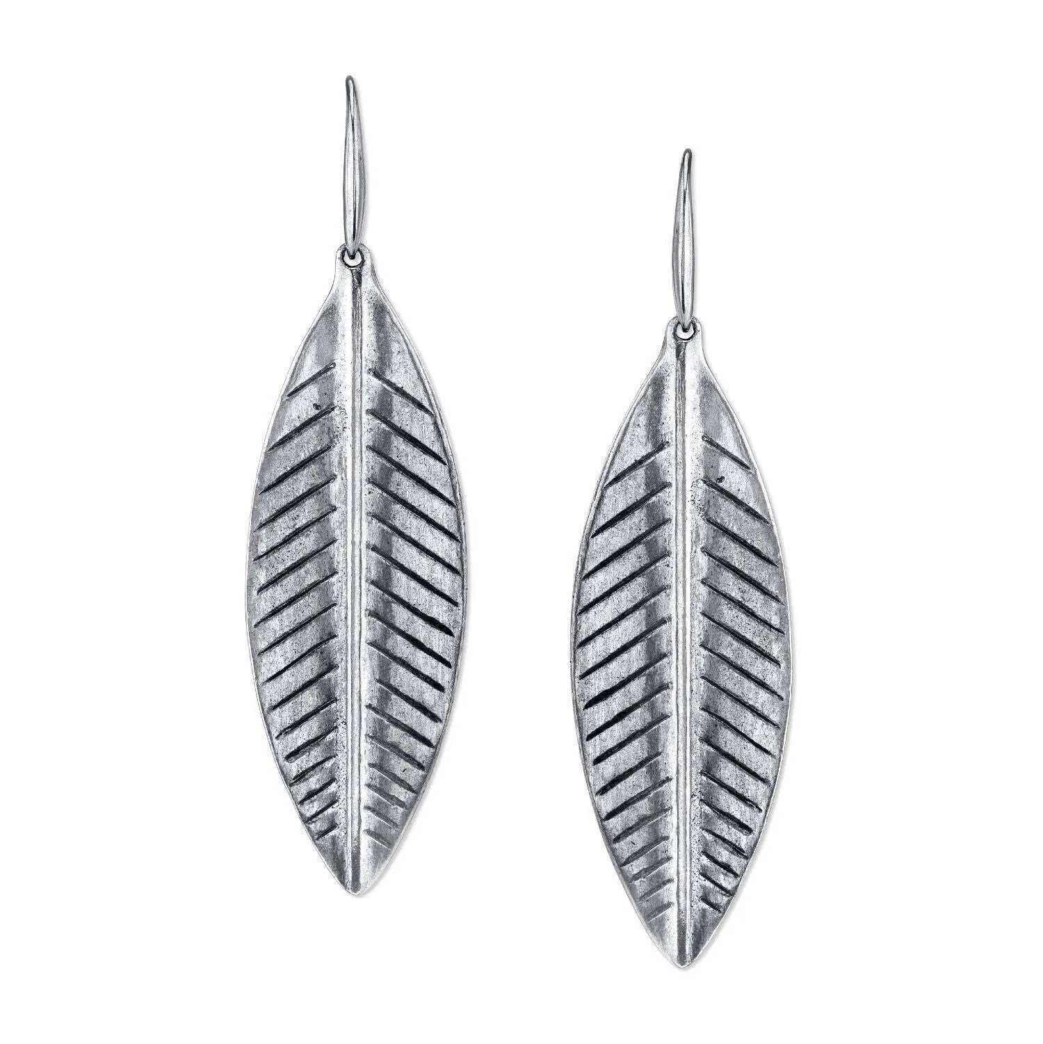 T.R.U. Leaf Drop Earrings