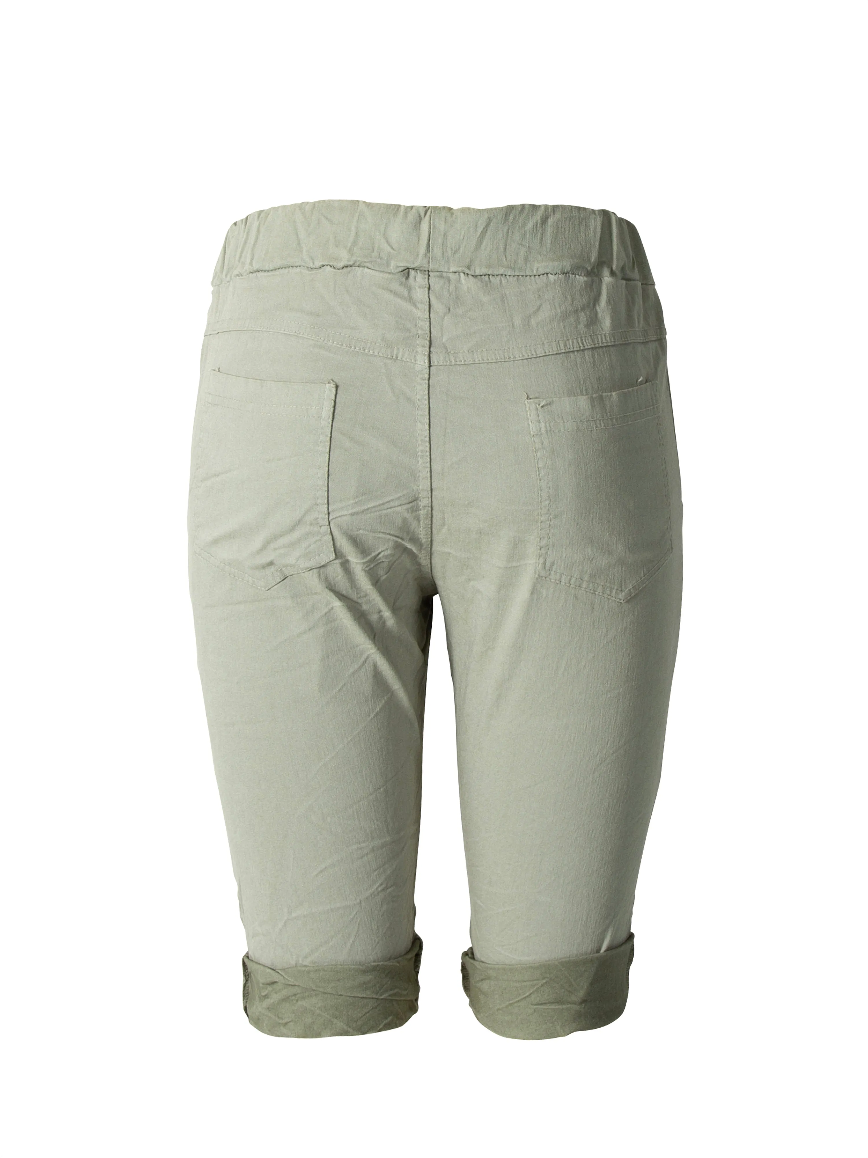 Uta Capri Shorts - Army