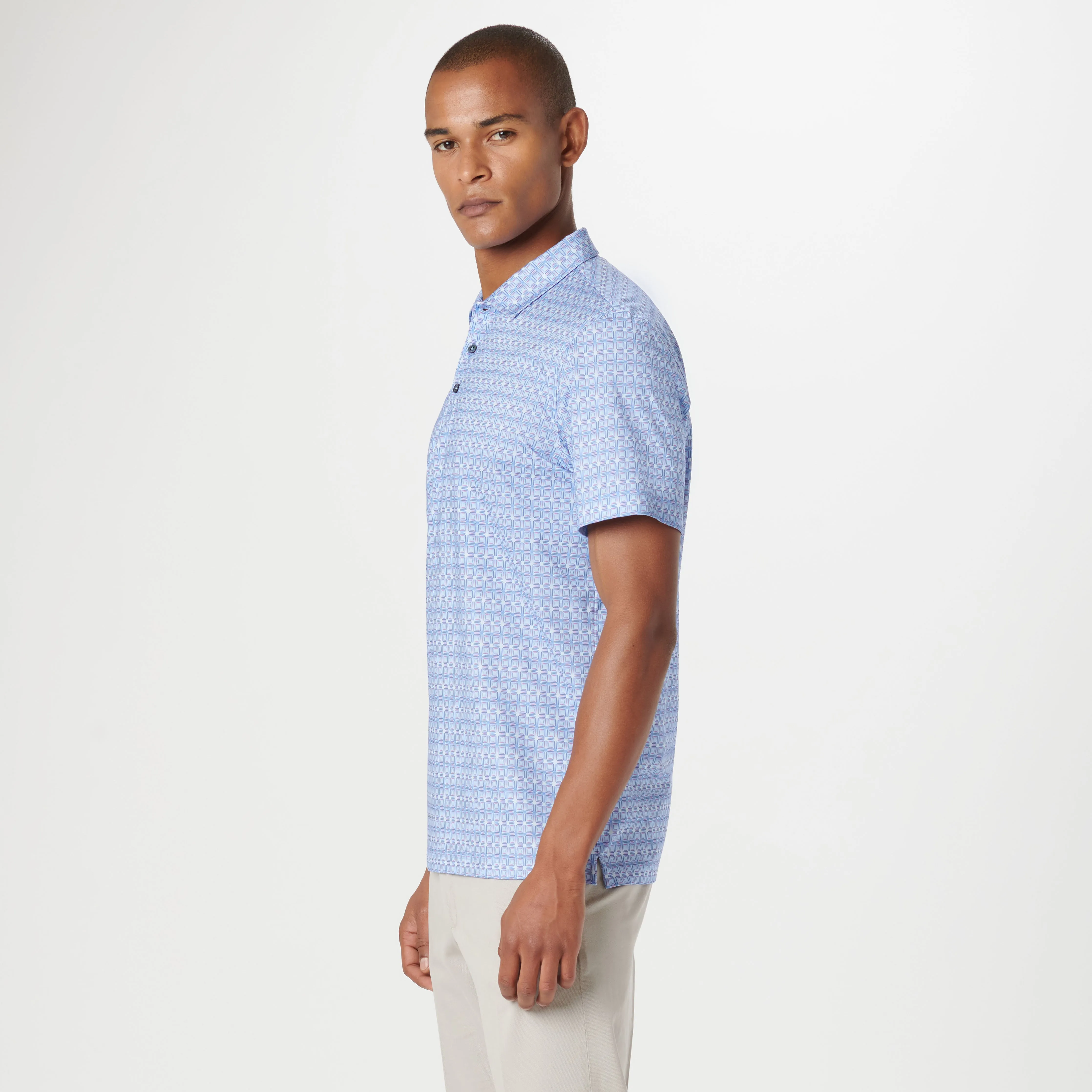 Victor Geometric OoohCotton Polo