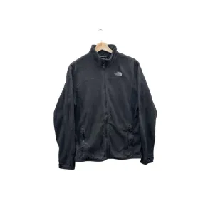 Vintage The North Face Men's Black Full Zip Fleece Jacket (S)