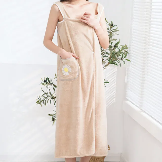 Wearable Bathrobe Dress