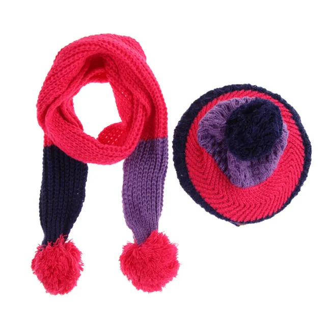 Winter Hat Scarf Set