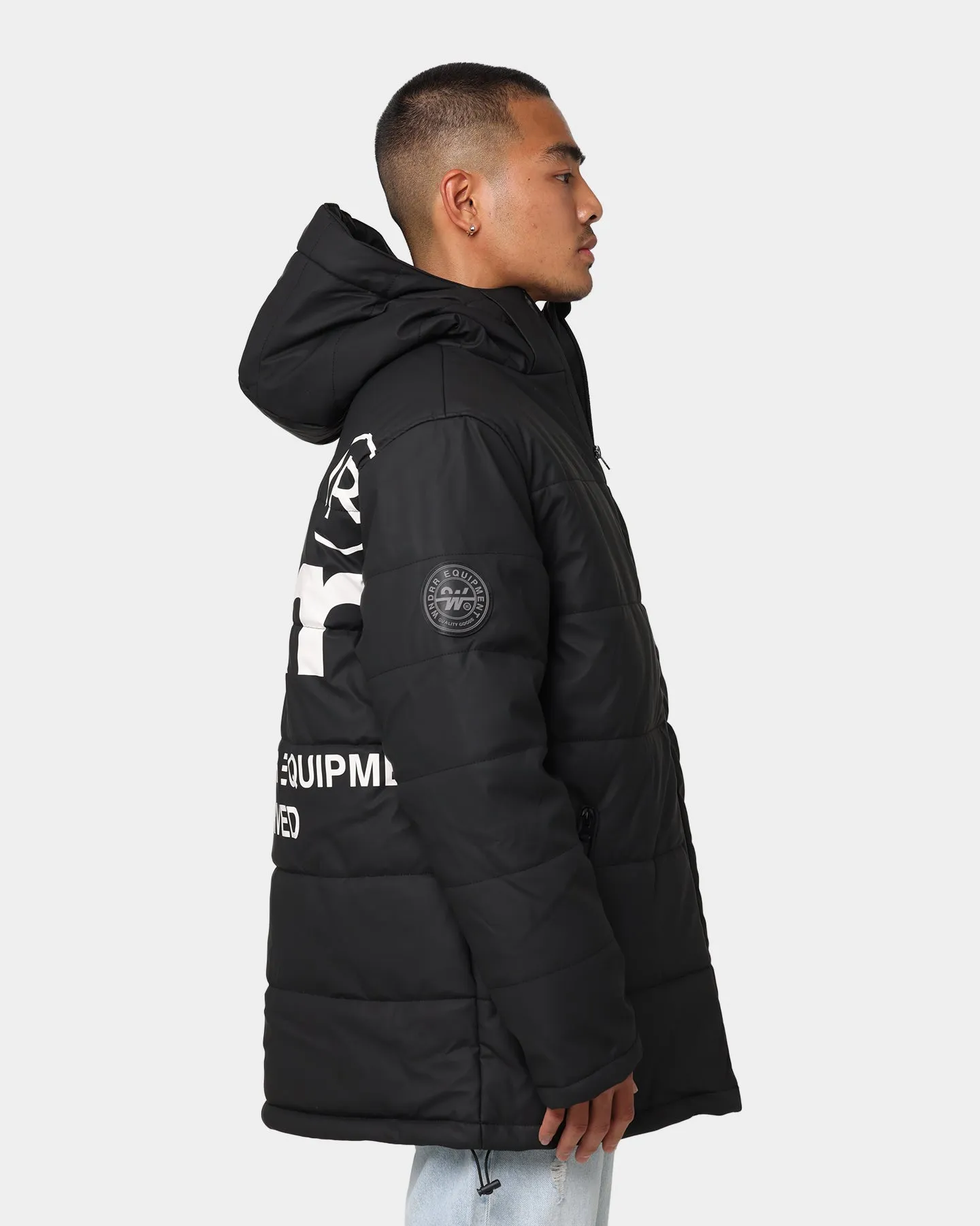 WNDRR Dos Puffer Jacket Black