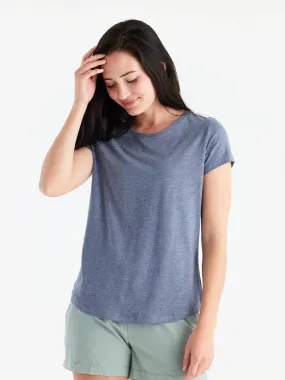 Women's Bamboo Current Tee - Heather Stonewash