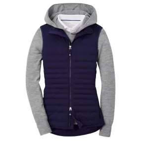 Womens Fuse Hybrid Vest Navy - 2024