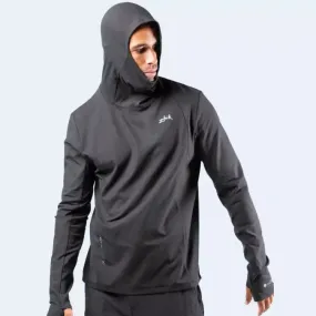 Zhik Mens Black ZhikMotion Hooded Top Anthracite