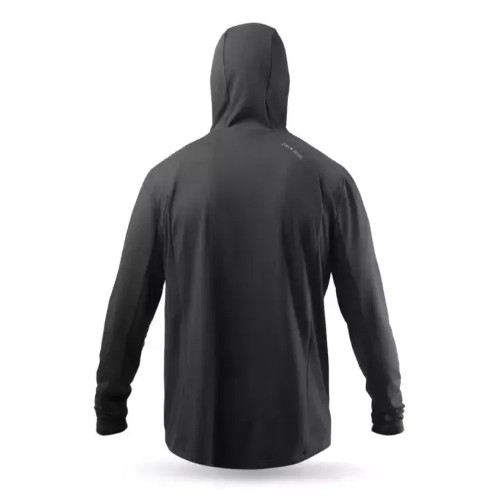 Zhik Mens Black ZhikMotion Hooded Top Anthracite