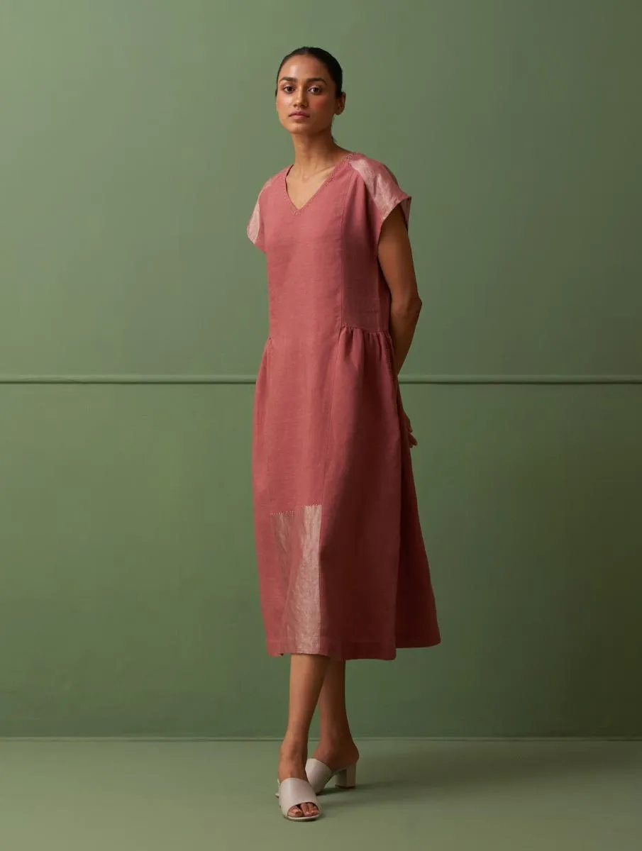 Zohra Linen Dress - Terra